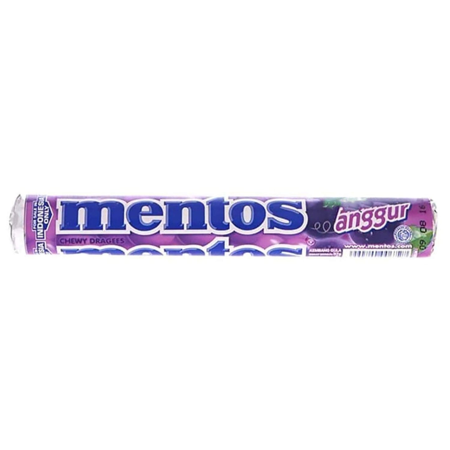 MENTOS ROLL GRAPE 29 GM