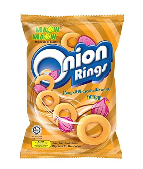 MIAOW MIAOW ONION RINGS 60GM