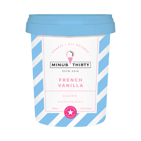 MINUS 30 FRENCH VANILLA 500 ML
