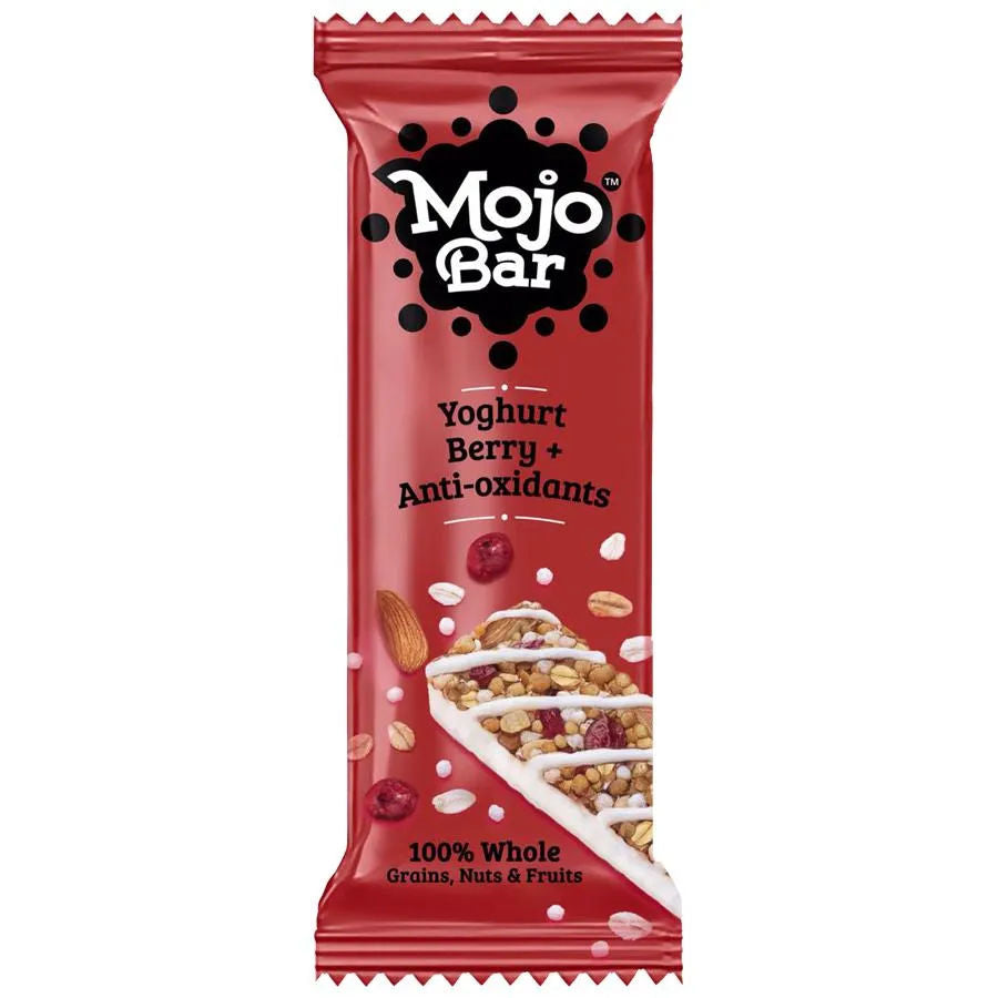 MOJO BAR YOGHURT BERRY ANTI OXIDANTS 32G