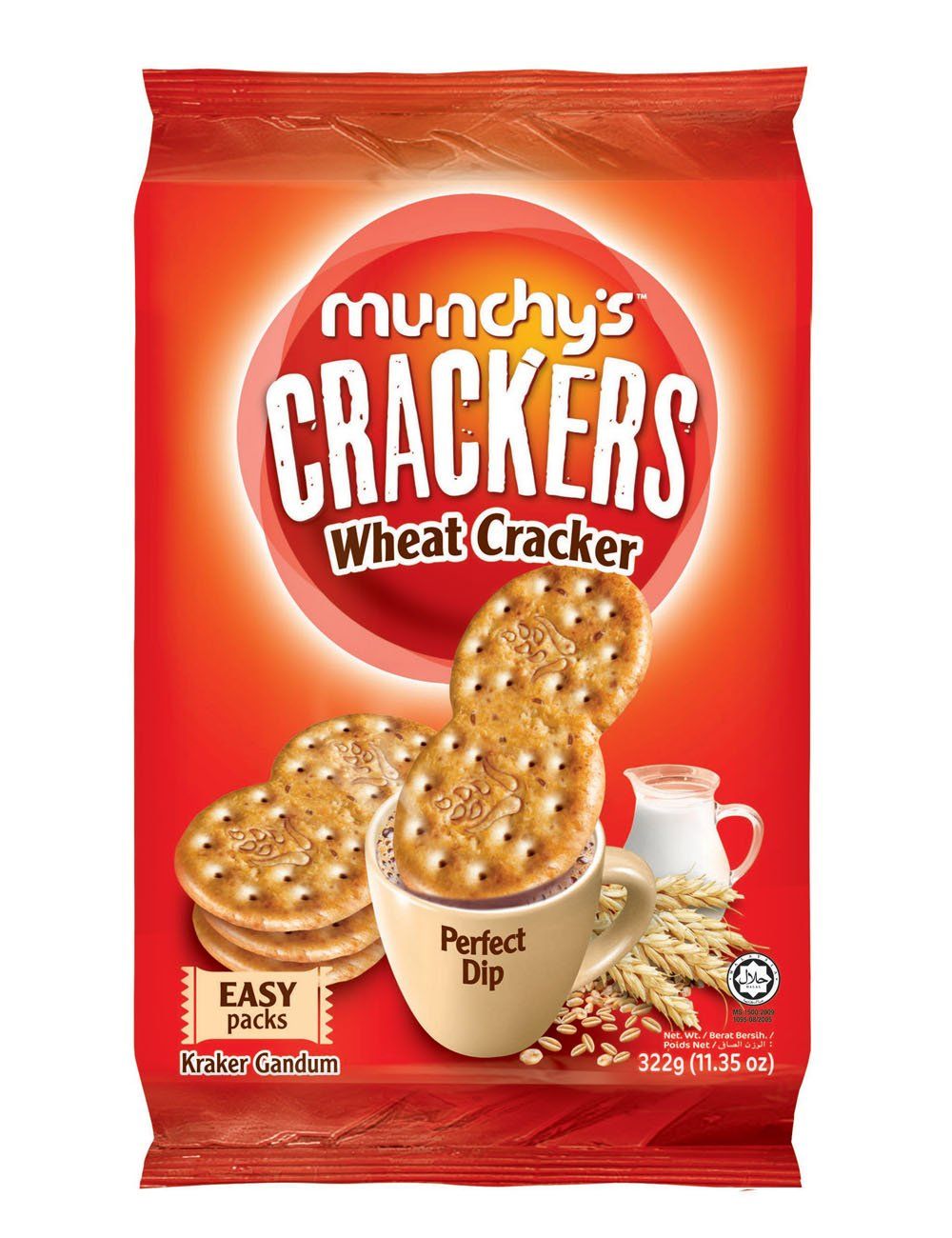 MUNCHYS WHEAT CRACKER 300 GM