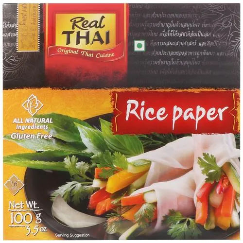 REAL THAI RICE PAPER ROUND 16 CM 100 GM
