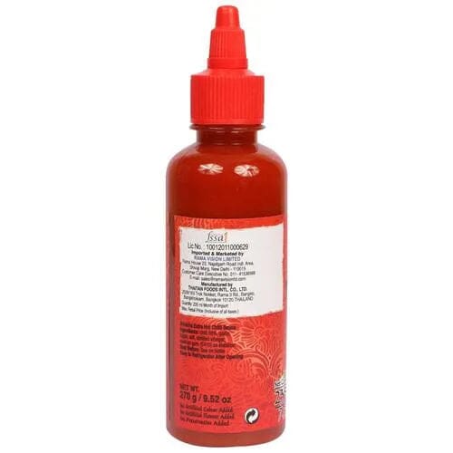 REAL THAI SRIRACHA EXTRA HOT CHILLI SAUCE 270 GM
