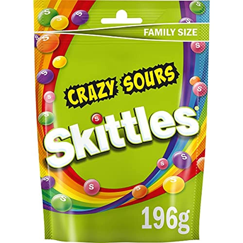 SKITTLES CRAZY SOUR 136 GM