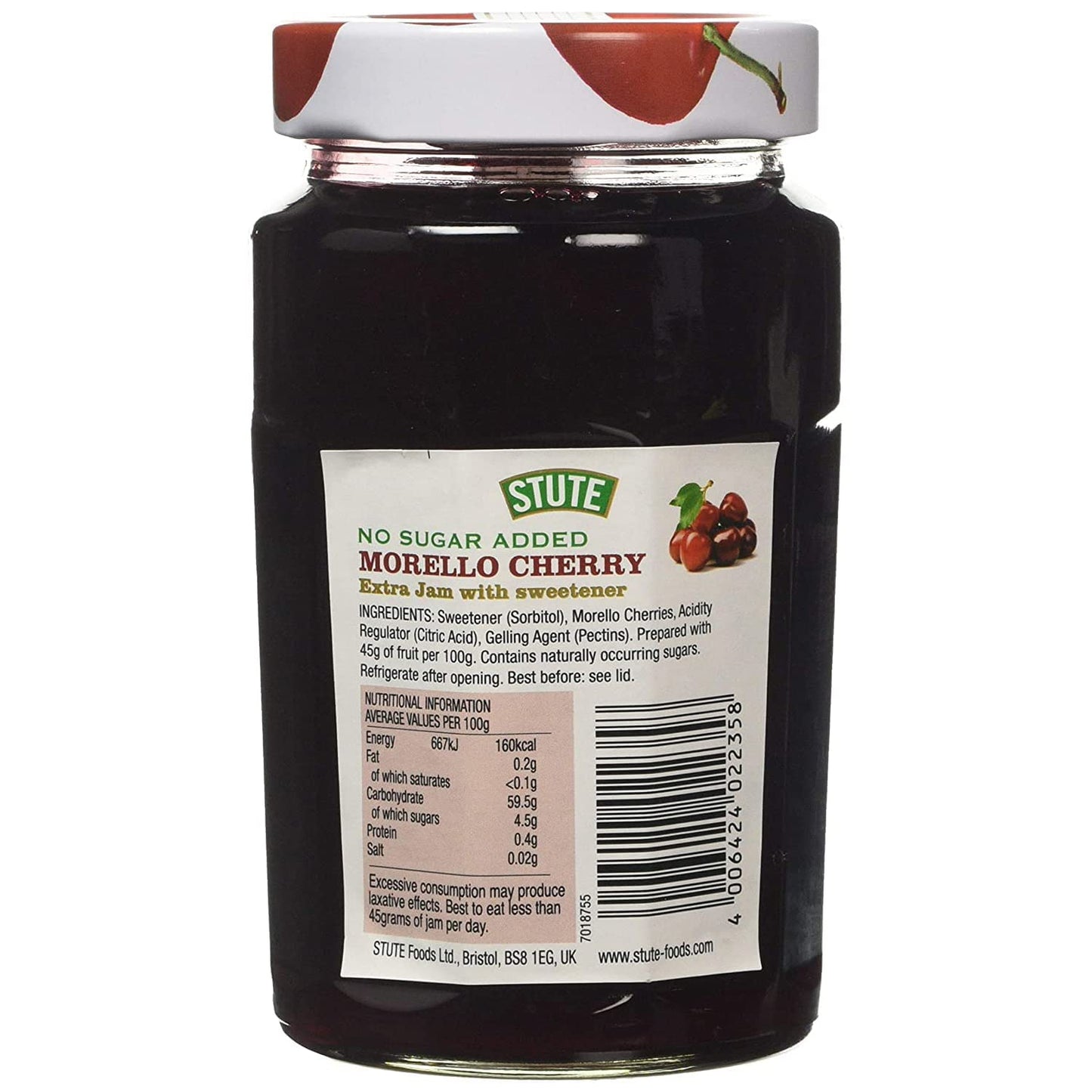 STUTE CHERRY JAM 430 GM