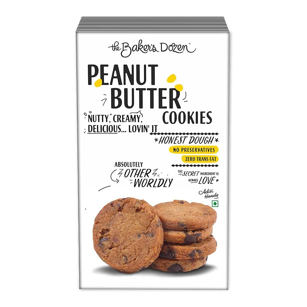 THE BAKERS DOZEN PEANUT BUTTER COOKIES 150 GM