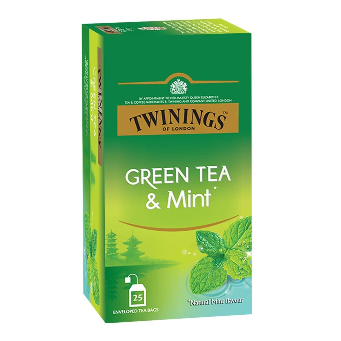 TWININGS GREEN TEA MINT 50 GM