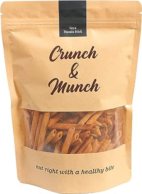 CRUNCH AND MUNCH SOYA NACHOS STICK 150GM