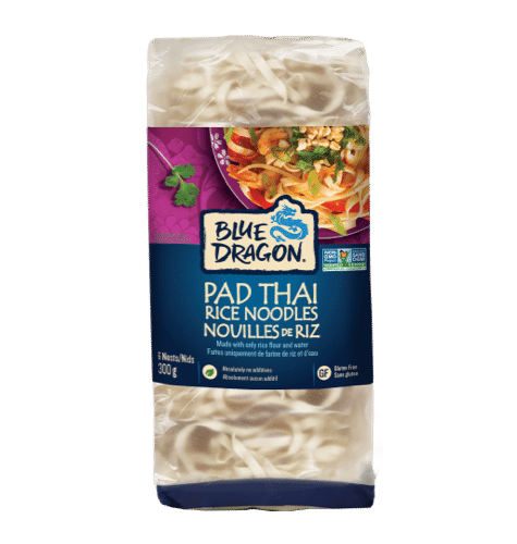 BLUE DRAGON PAD THAI RICE NOODLES 300GM