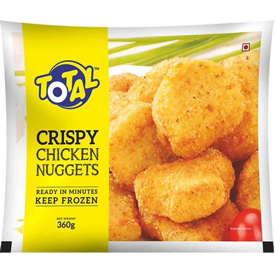 TOTAL CRISPY CHICKEN NUGGETS 360 GM TGO9