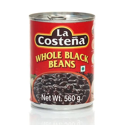 La Costena Whole Black Beans 560 gm