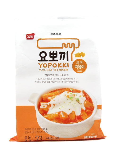 YOPOKKI CHEESE TOPOKKI RICE CAKE 180GM