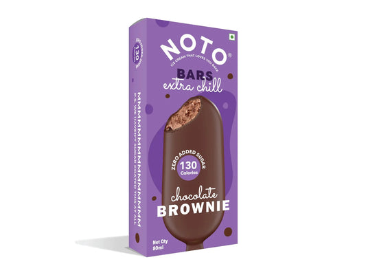 NOTO BARS EXTRA CHILL 130 CALORIES BROWNIE 80ML