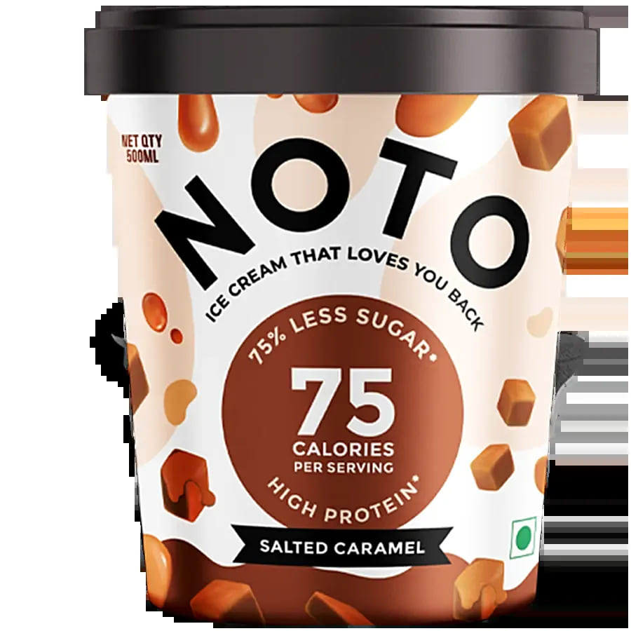 NOTO SALTED CARAMEL 75 CALORIES 500ML