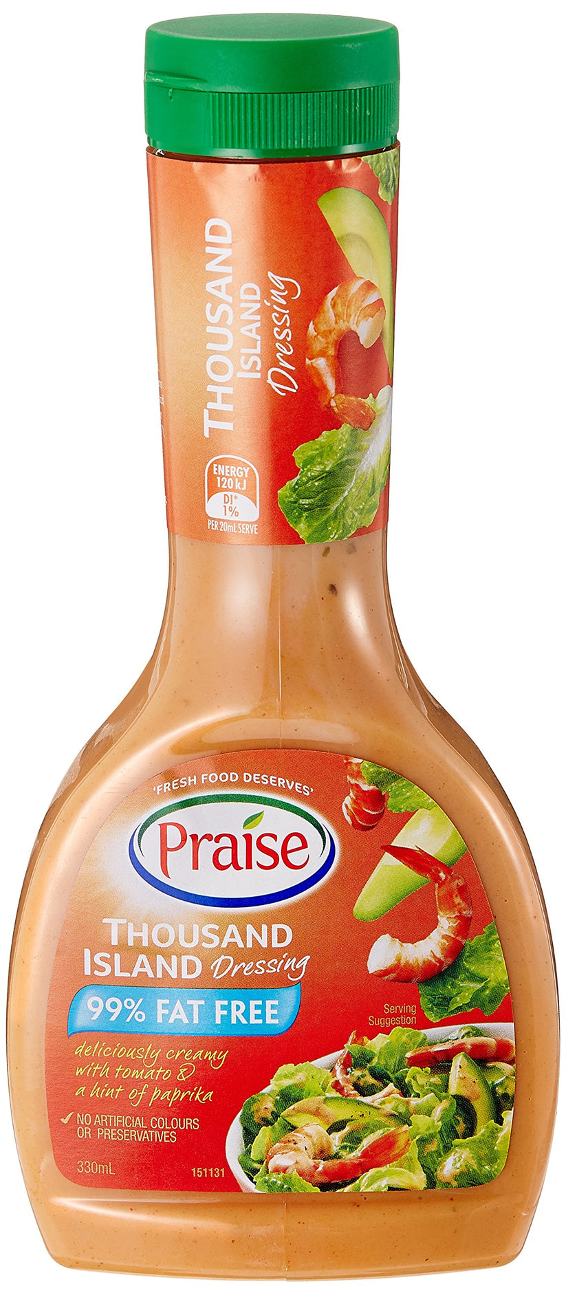 PRAISE THOUSAND ISLAND DRESSING 330ML TGO