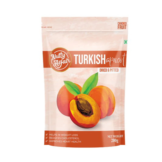 NUTTY AFFAIR DRIED AND PITTED TURKISH APRICOT 200G