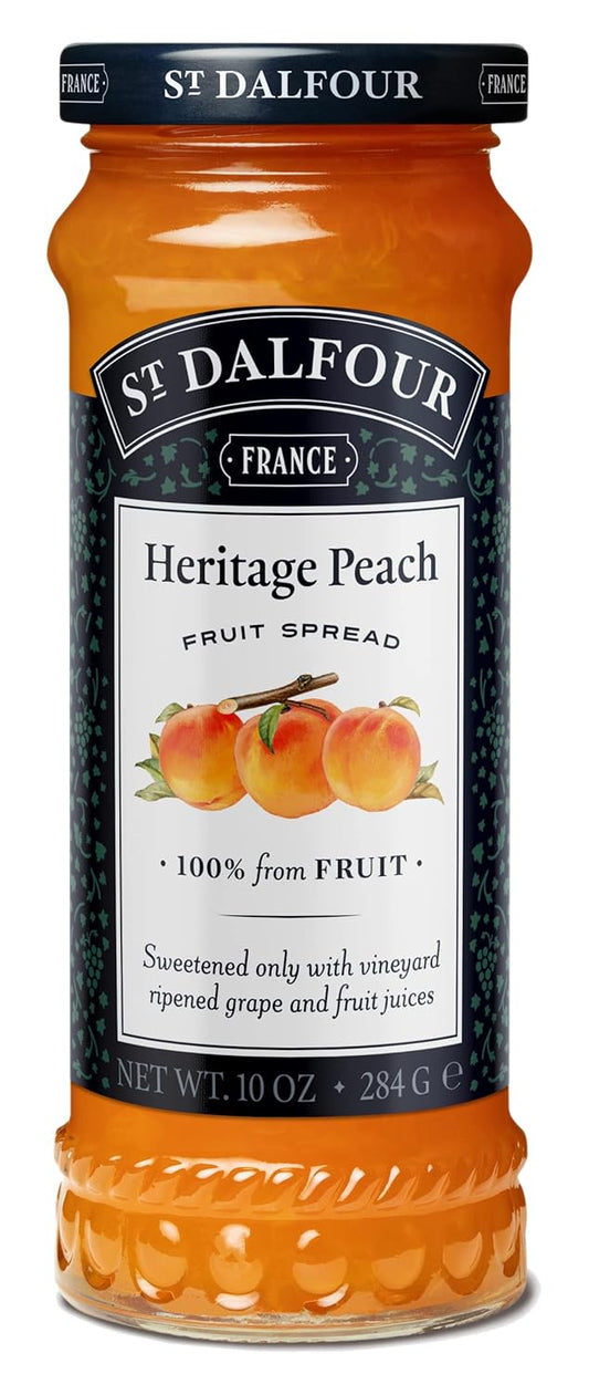 St Dalfour Heritage Peach fruit spread 284 gm