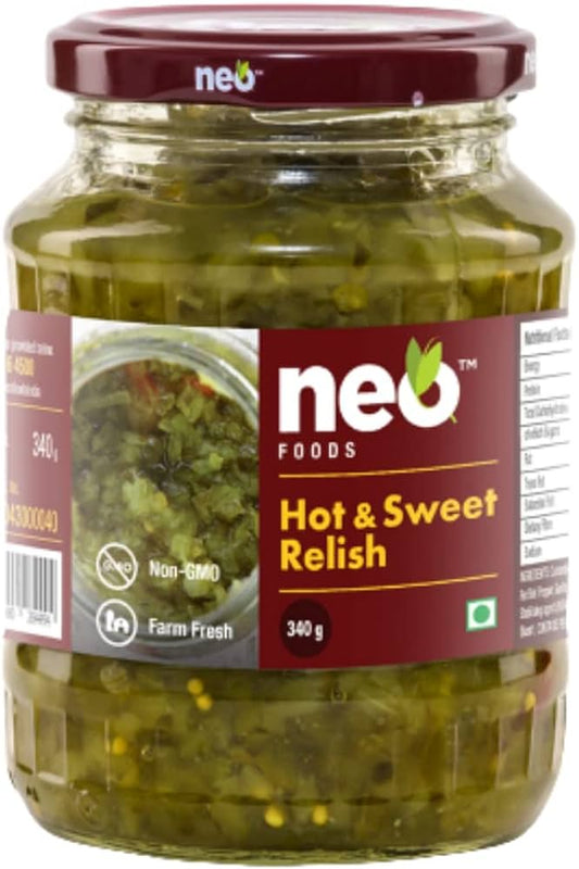 NEO HOT AND SWEET RELISH 340GM