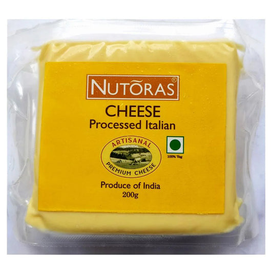 NUTORAS PROCESSED CHEDDER SLICES CHEESE 200G