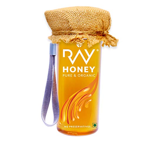 RAY RAW ORGANIC WILD FOREST HONEY WITH COMB 290G