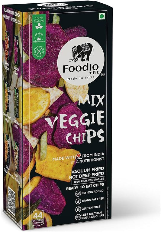 FOODIO .FIT MIX VEGGIE CHIPS 20GM
