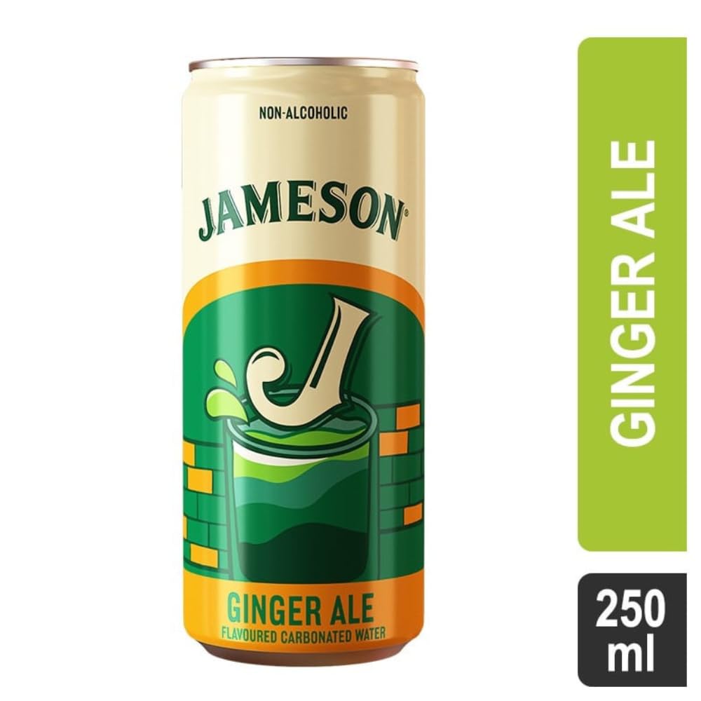JAMESON GINGER ALE FLAVOURED CARBONATED WATER 250ML