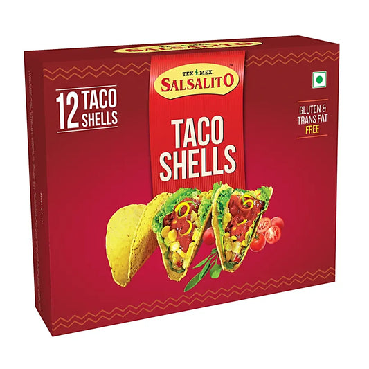 SALSALITO TEX MEX GLUTEN FREE TACO SHELLS 150G