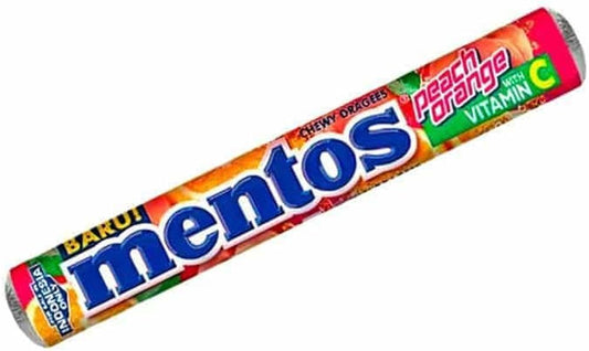 Mentos Peach orange roll