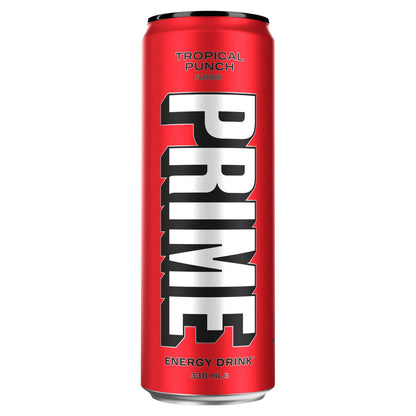 PRIME TROPICAL PUNCH ENERGY DRINK CAN 330ML