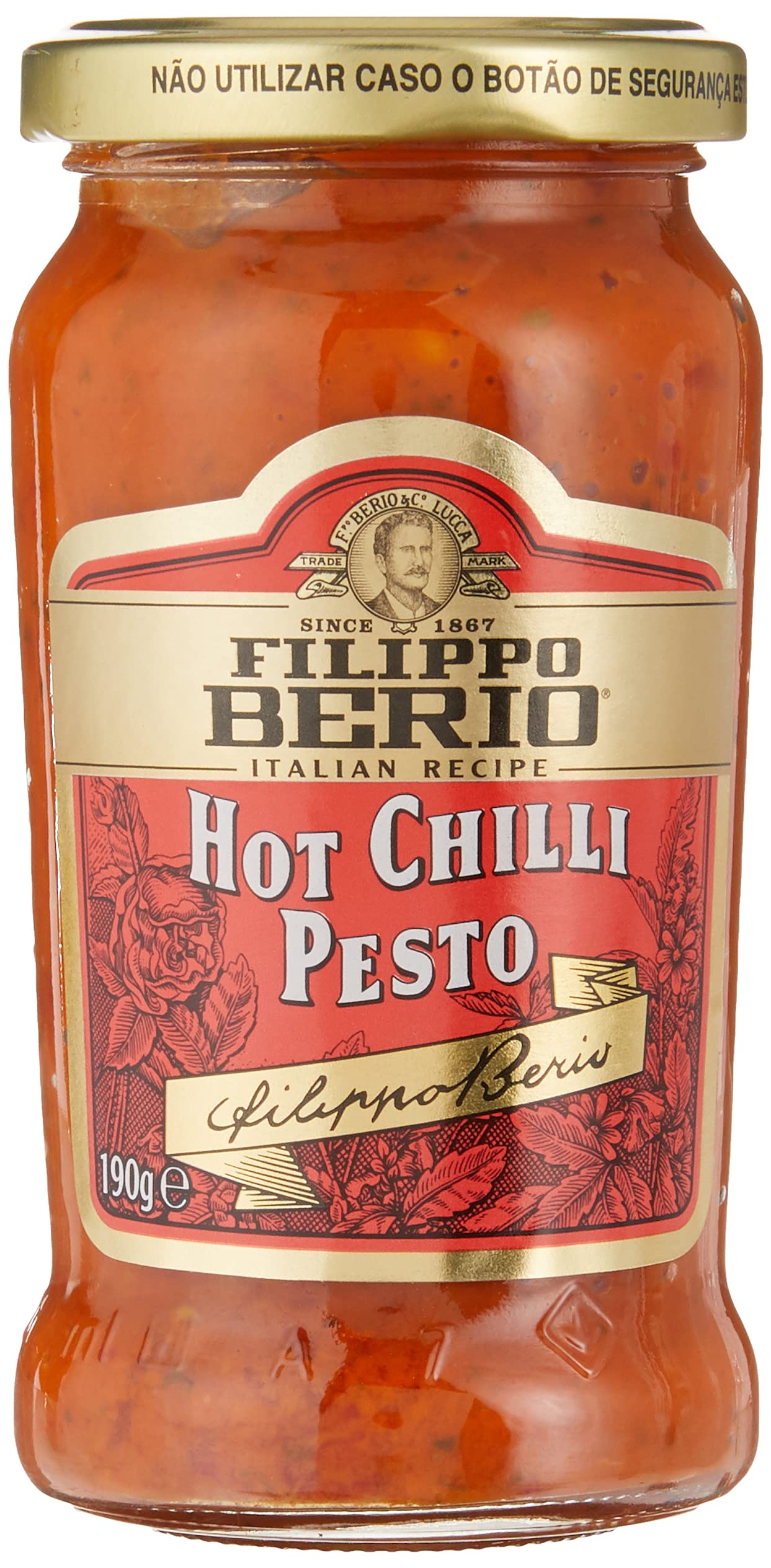 Filipo Berio Hot Chilli pesto 190 gm