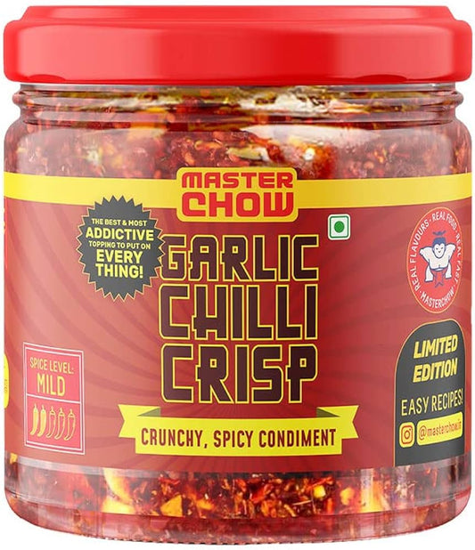 MASTER CHOW GARLIC CHILLI CRISP 170GM