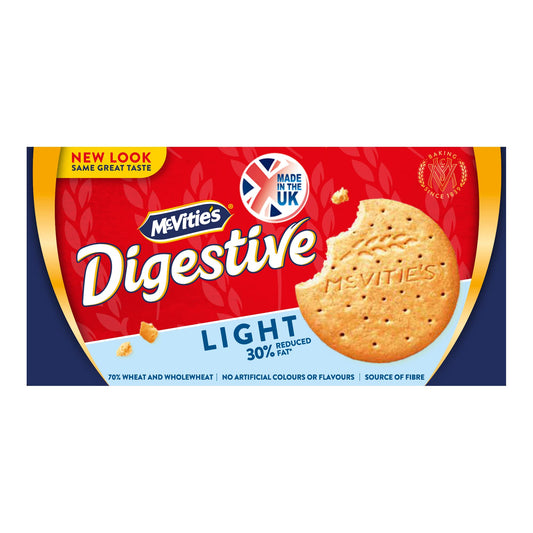 MCVITIES DIGESTIVE LIGHT 33 LESS FAT 200G