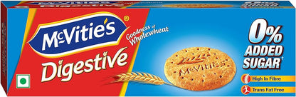 MCVITIES WHOLEWHEAT DIGESTIVE ZERO SUGAR 150G