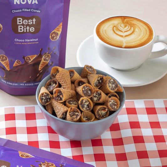 NOVA NOVA BEST BITE CHOCO HAZELNUT 50GM