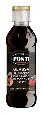PONTI GLASSA ALL ACETO BALSAMICO DI MODENA IGP 250GM