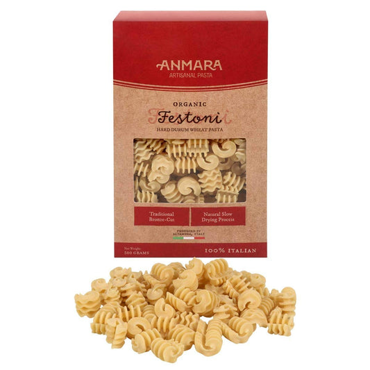 ANMARA ORGANIC FESTONI HARD DURUM WHEAT PASTA 500G