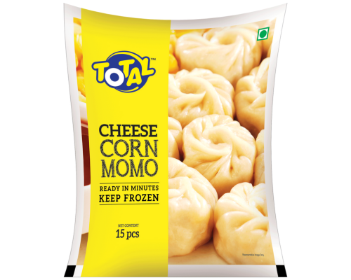 TOTAL CHEESE CORN MOMO 15PCS