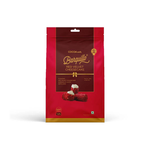 BARQUILLO COCOA MELTS RED VELVET CHEESE CAKE 100GM