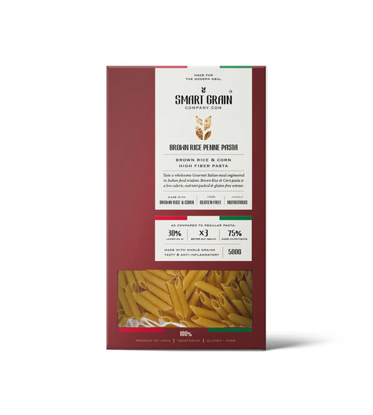 SMART GRAIN BROWN RICE PENNE PASTA 200G