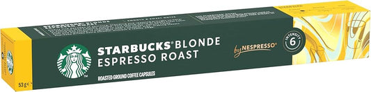 Starbucks Blonde By Espresso Roast Pods 53 gm