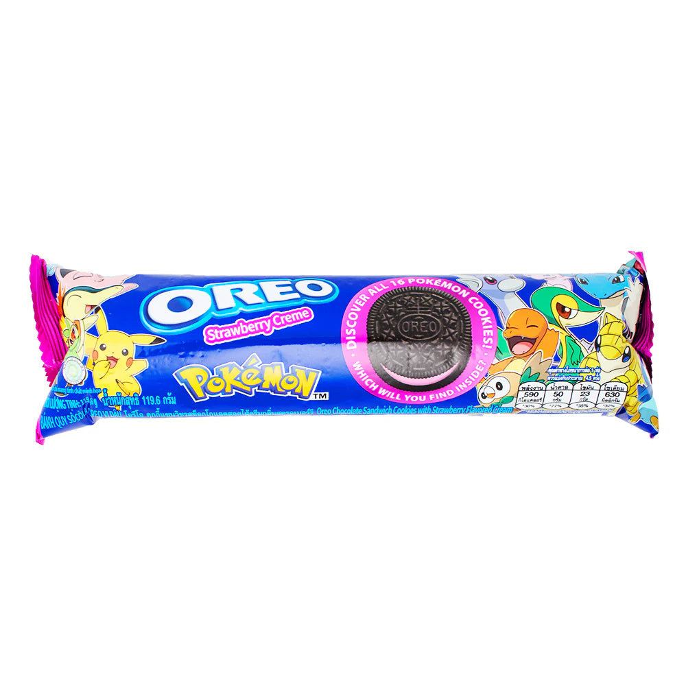 Oreo Strawberry Creme Pokemon edition 119.6 gm