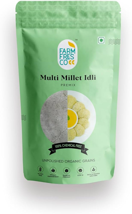 FARM FRES CO MULTI MILLET IDLI PREMIX ORGANIC 165G