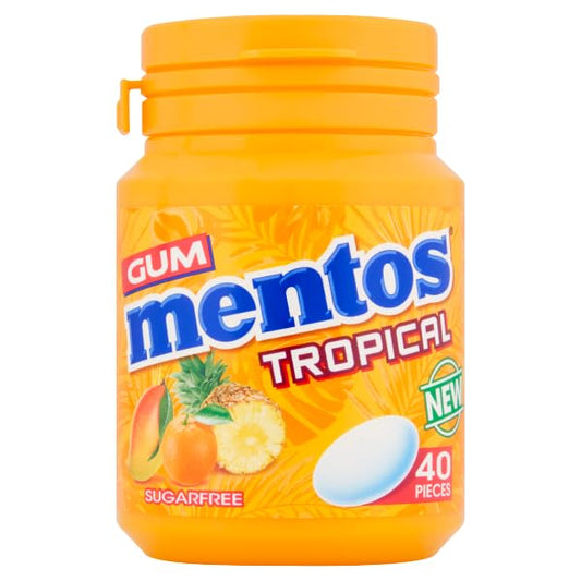 Mentos Tropical Sugarfree 56 gm