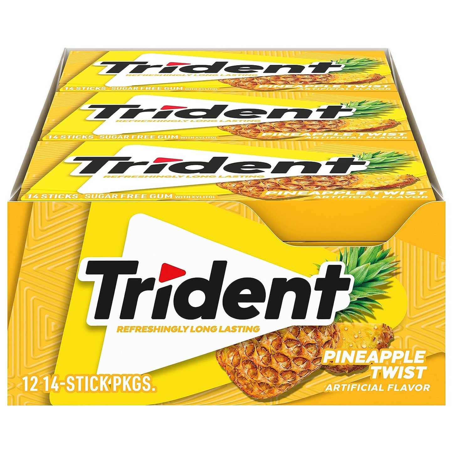 Trident Pineapple Twist sugar free