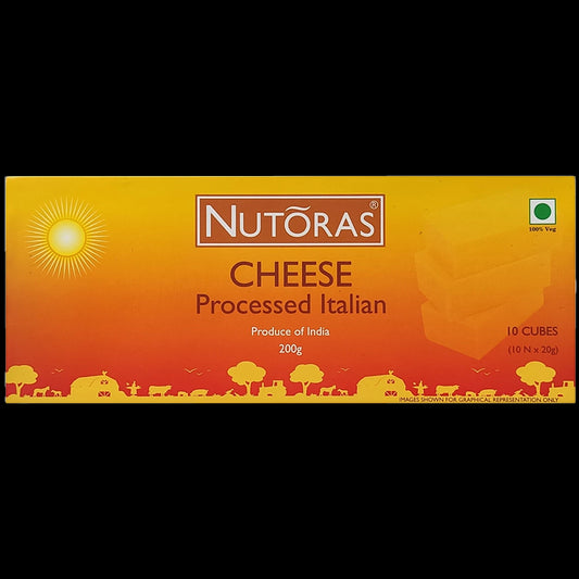 NUTORAS PROCESSED ITALIAN CHEESE 10 CUBES 200GM