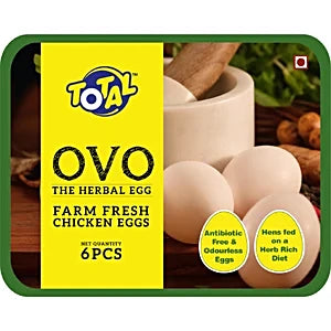 TOTAL O-PRO FARM FRESH CHICKEN EGGS 6 PCS