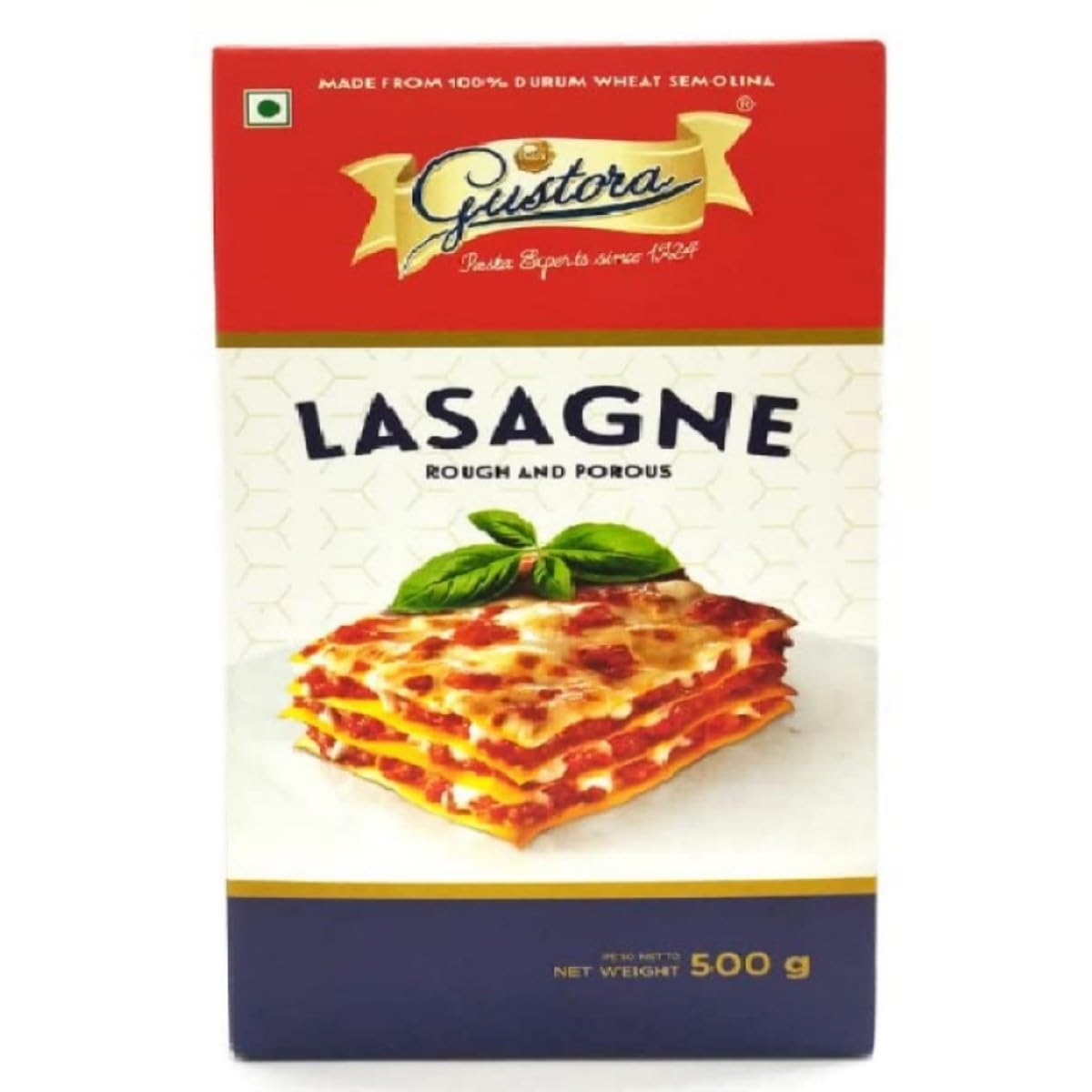 GUSTORA LASAGNE 500GM