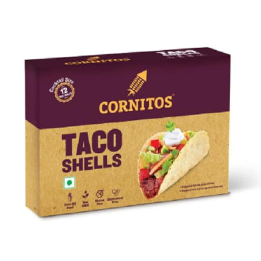 CORNITOS TACO SHELLS GLUTEN FREE 80 GM