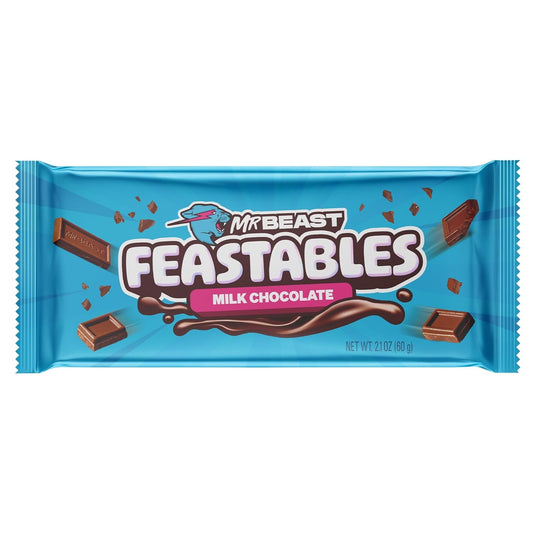 MR BEAST FEASTABLES MILK CHOCOLATE 60GM