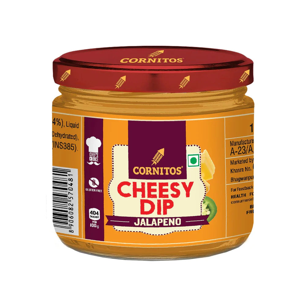 CORNITOS CHEESY JALAPENO DIP 100G